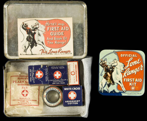 Official Lone Ranger First Aid Kit - 2 different sizes