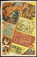 One sheet movie poster for Saddle Legion