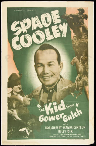 One sheet poster for "The Kid from Gower Gulch"