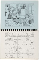 The Official Charles Bukowski 1985 Calender [sic]