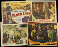 Sixteen miscellaneous lobby cards for western films