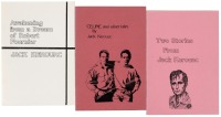Three pamphlets by Jack Kerouac