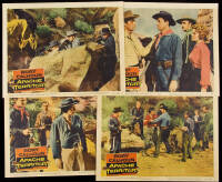 Two sets of lobby cards for western films starring Rory Calhoun