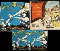 Gerald McBoing-Boing and The 500 Hats - four records in their illustrated record sleeves