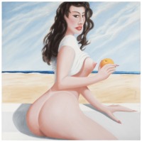 Untitled [Nude with Orange]