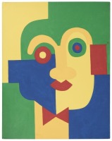 Untitled [Cubist Portrait]