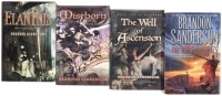 Four novels by Brandon Sanderson