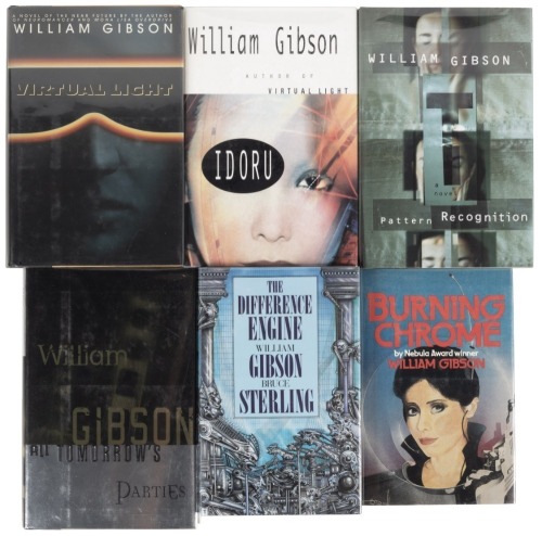 Six volumes from William Gibson