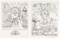 Two prints by John Thompson