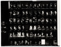 Contact sheet of rare Beatles photographs - Candlestick Park, 1966