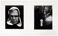 Two original photographs of William Everson