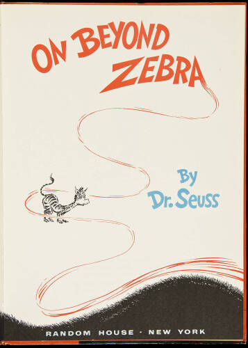 On Beyond Zebra!