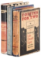 Three volumes by or edited by Vincent Starrett with Typed Letter Signed