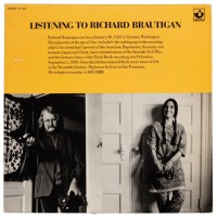Listening to Richard Brautigan