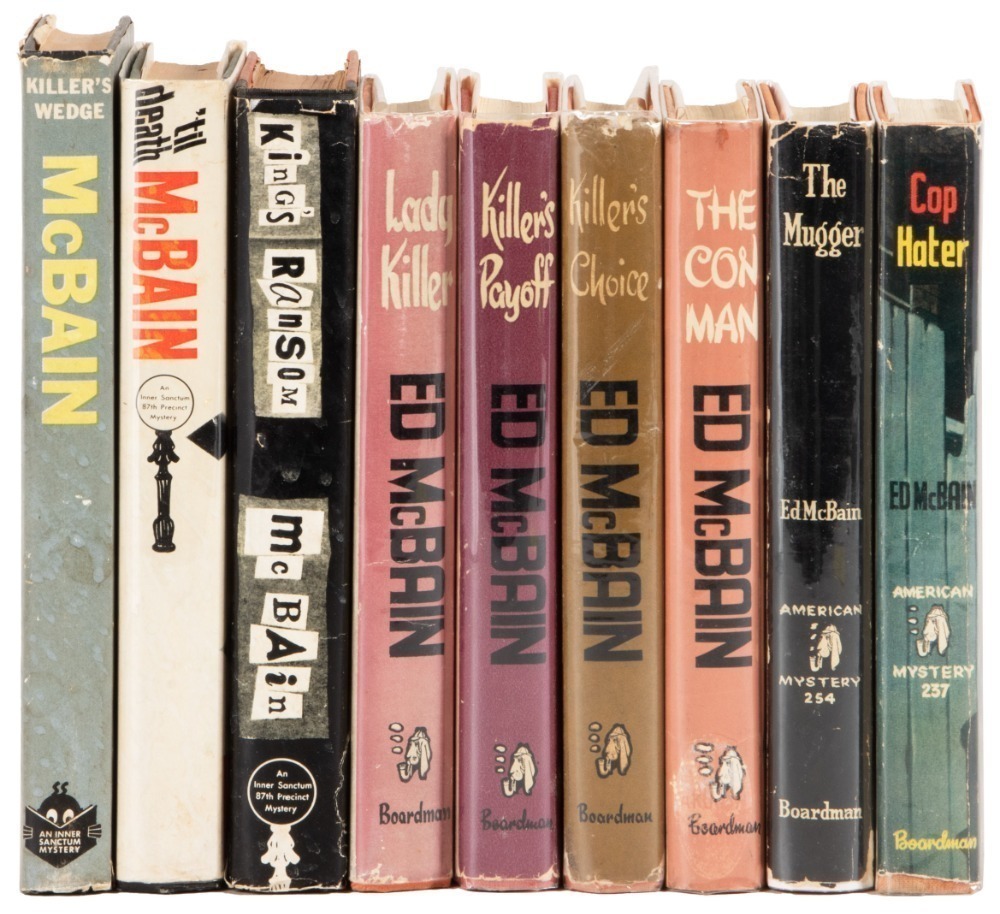 Nine of the first ten 87th Precinct books