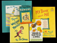 Five volumes by Dr. Seuss