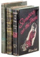 Three volumes of mysteries by William Irish