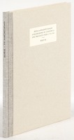 An Essay...on A Bibliography of California and the Pacific West, 1510-1906 by Robert E. Cowan. With an Original Leaf from the Club's 1914 First Edition