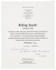 Riding South: A Book in Oak - 2