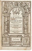 Certaine Sermons or Homilies Appointed to be Read in Churches