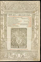 Opera Ciceronis Philosophica, Cum Indice Proximo