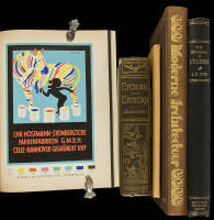 Five volumes about graphic art and design