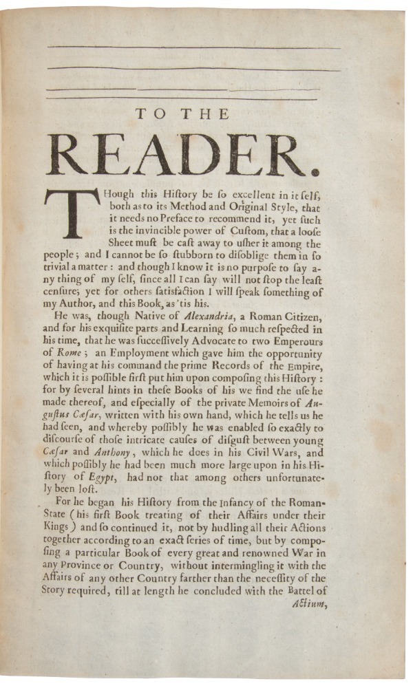 The History of Appian of Alexandria, in Two Parts