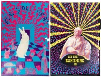 Two psychedelic posters from East Totem West