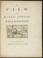 A View of Sir Isaac Newton's Philosophy