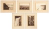 Five photographs attributed to George Banfield