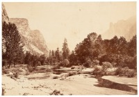 View up the Valley from the Front of El Capitan, Yosemite