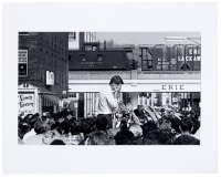 Robert F. Kennedy, Buffalo [hands to face]