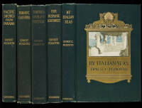 Five volumes written and illustrated by Ernest Peixotto