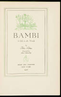 Bambi: A Life in the Woods