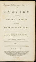 An Inquiry into the Nature and Causes of the Wealth of Nations