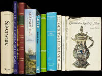 Large collection of silver books