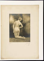 Two gelatin silver photographs of female nudes