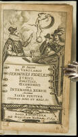 Sermones Fideles, Ethici, Politici, &OElig;conomici: sive Interiora Rerum. Accedunt Faber Fortun&aelig; Colores Boni et Mali, &c.