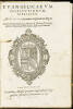 Evangelicarum Institutionum, Libri octo. Ad Philippum secundum Hispaniarum Regem. Aurthore. P. Garsia Galarza Bellanensi, Doctore Theologo, publico Salmantic&aelig; Philosopho, Episcopo Cauriensi