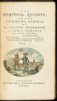 The Spiritual Quixote: Or, The Summer's Ramble of Mr. Geoffry Wildgoose