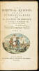 The Spiritual Quixote: Or, The Summer's Ramble of Mr. Geoffry Wildgoose