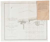 Survey of the Mouth of Trail Creek, Indiana. Surveyed by Lieuts. J.M. Berrien and G. Fetterman