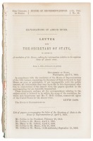 Explorations of Amoor River: Letter from the Secretary of State...