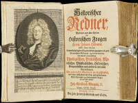 Historischer Redner, Worinnen aus allen Theilen der Historischen Fragen Herrn Johann H&uuml;bners