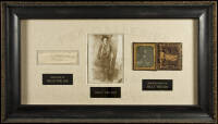 WITHDRAWN - Signature "W.H. Bonney" with salutation and date, on clipped piece of paper