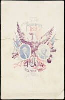 Official Programme 1776-1895: 4th of July Celebration San Francisco