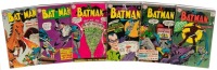 BATMAN Nos. 155, 169, 171, 179, 183, 189 * Lot of 6 Comics * Silver Age Keys