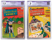 DETECTIVE COMICS No. 116 and 118 * Lot of Two Comics
