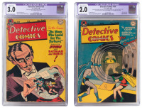 DETECTIVE COMICS No. 133 and 138 * Lot of Two Comics