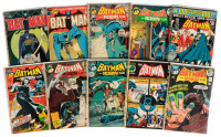 BATMAN Nos. 231, 233, 235, 236, 237, 238, 239, 240, 241, 242 * Lot of 10 Comics